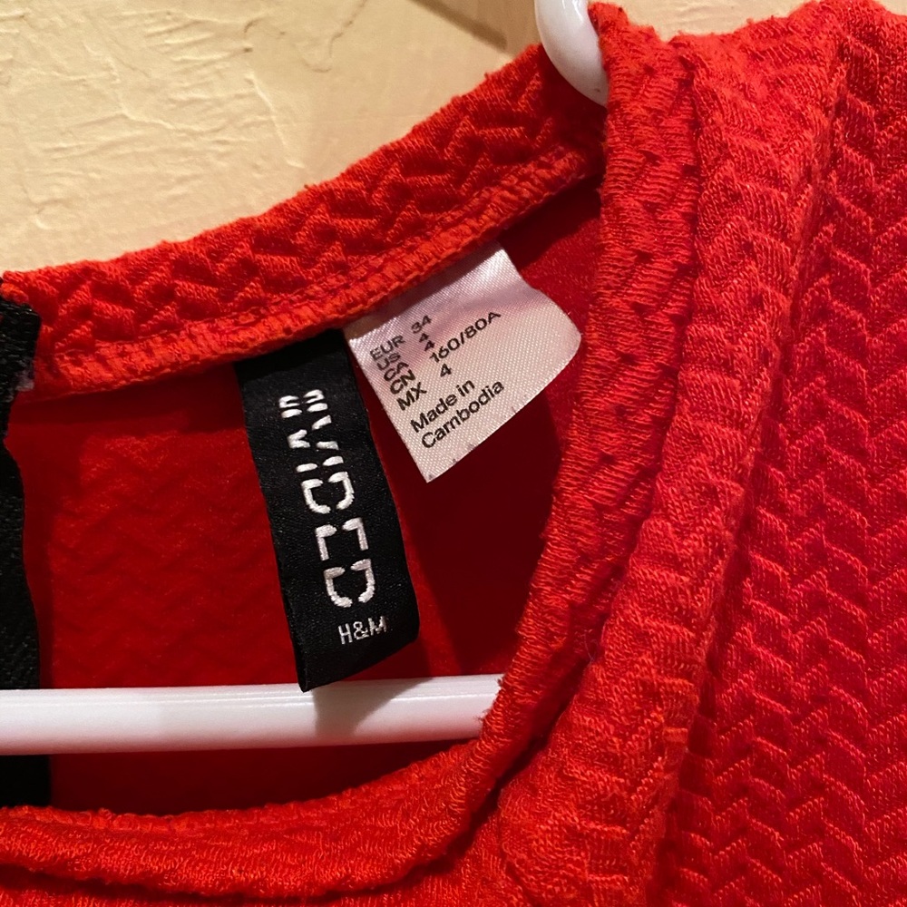 H&M Red Dress - Picture 3 of 3